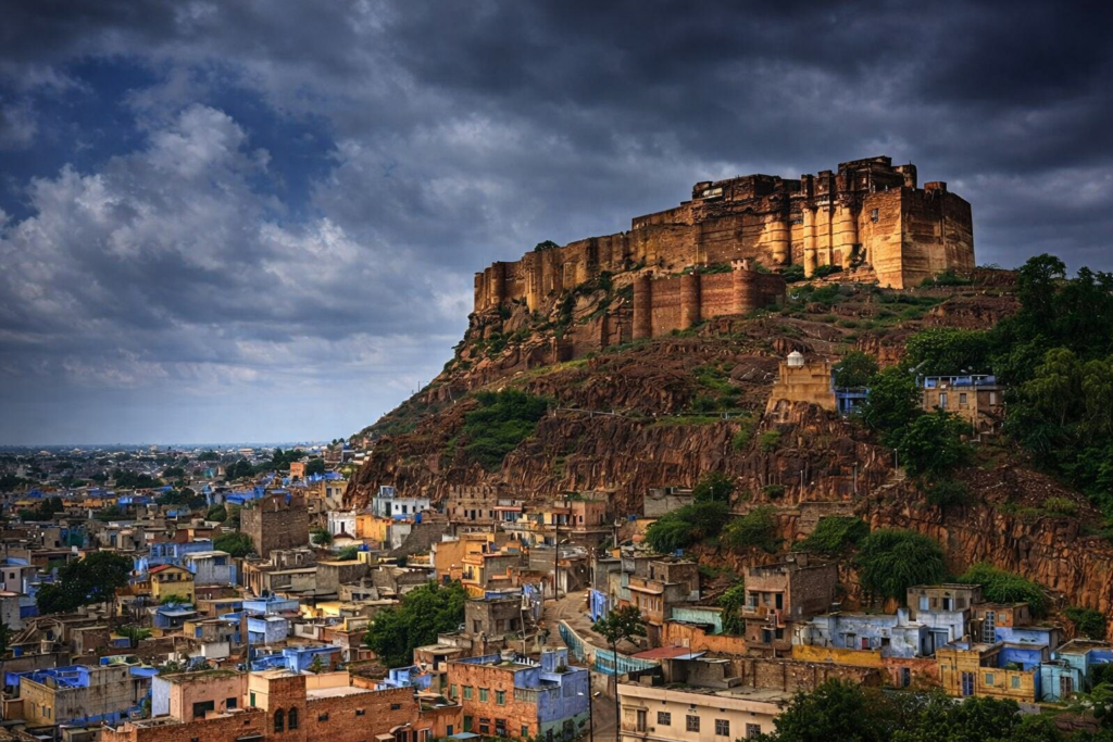 Golden City Retreat mehrangarh fort